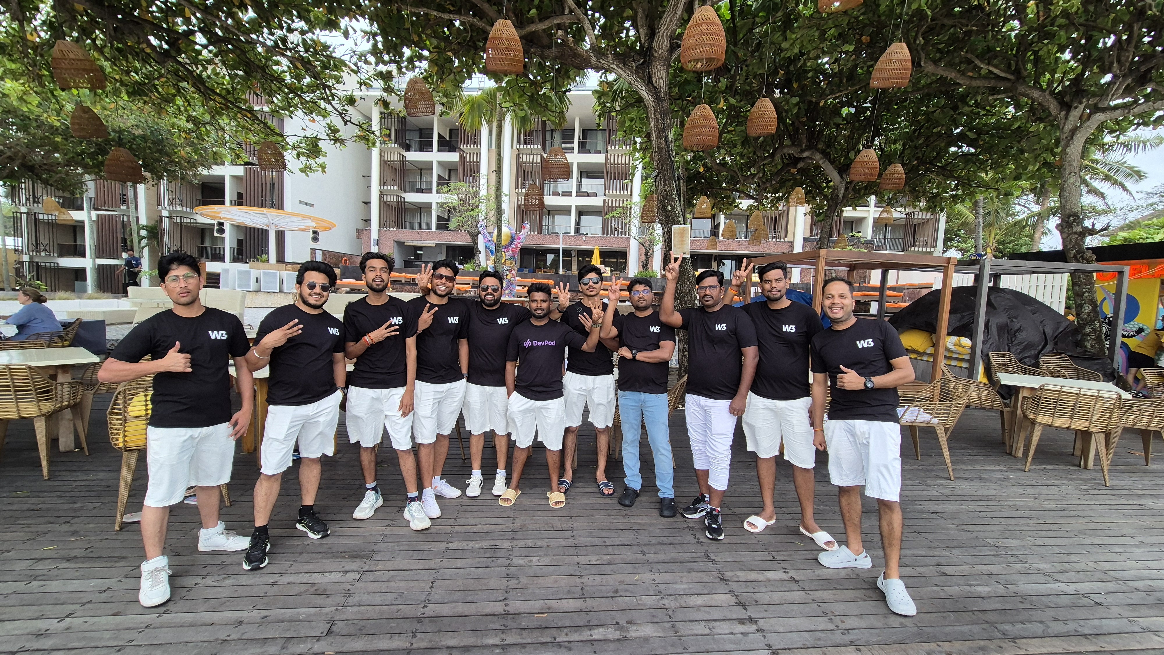 W3villa team exploring abroad