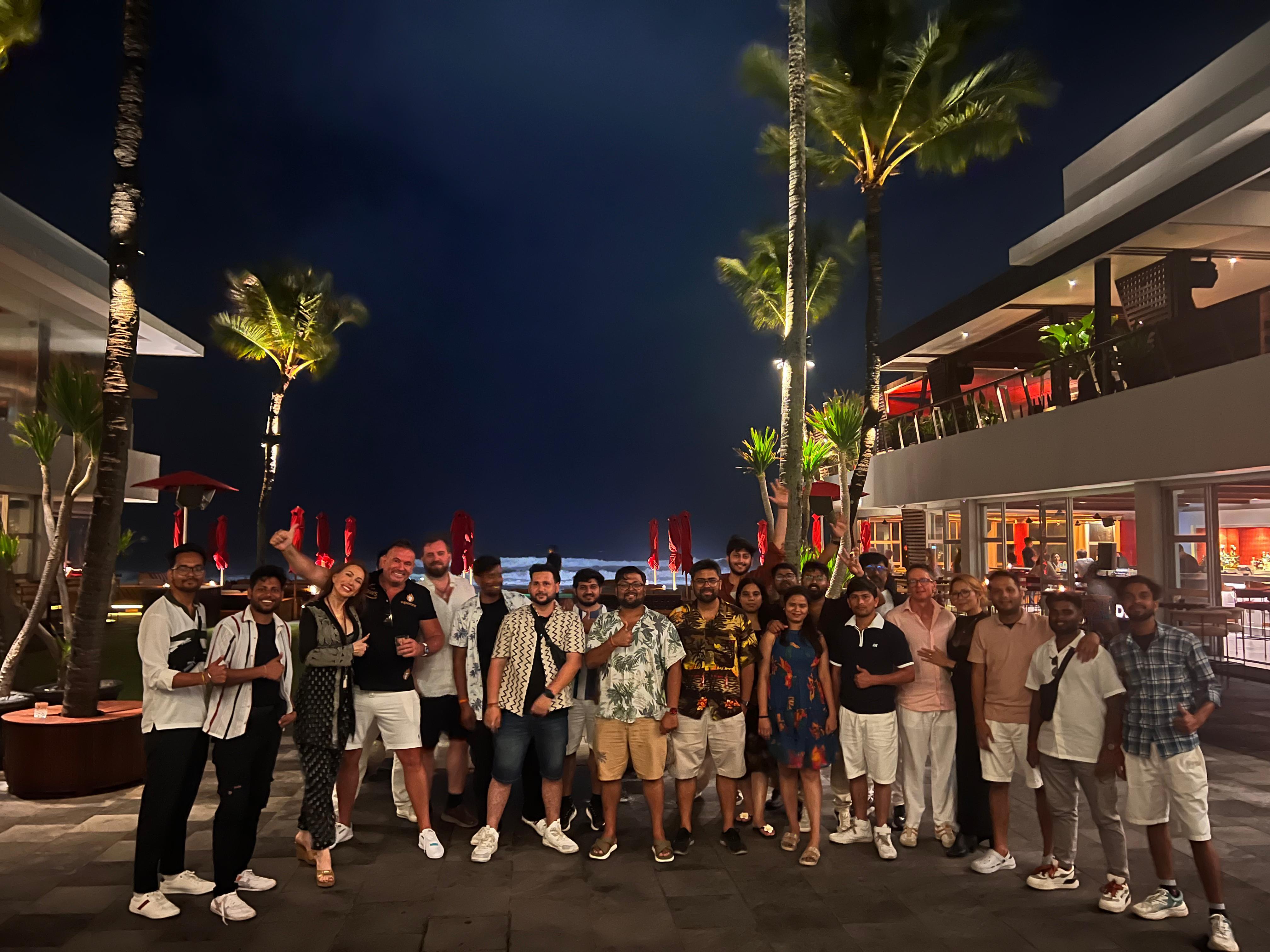 W3villa team abroad